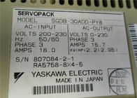 Yaskawa 50/60hz  2.2KWatt   Input 15.7AMPS  SERVO DRIVE SGDB-30ADD-PY8