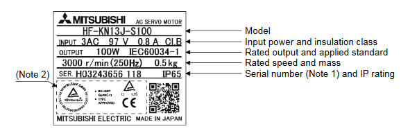 J3 Mitsubishi AC Servo Motor 7.0KW HF-SP702B Dengan Rem Industri 2000rpm 0