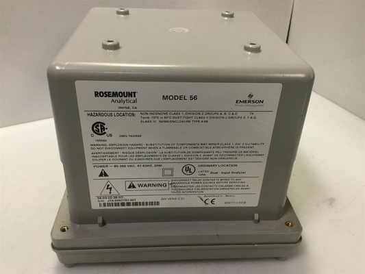 56-03-22-38-HT EMERSON Analyzer Kontrol Input Ganda 265VAC 50/60HZ 20 Watt