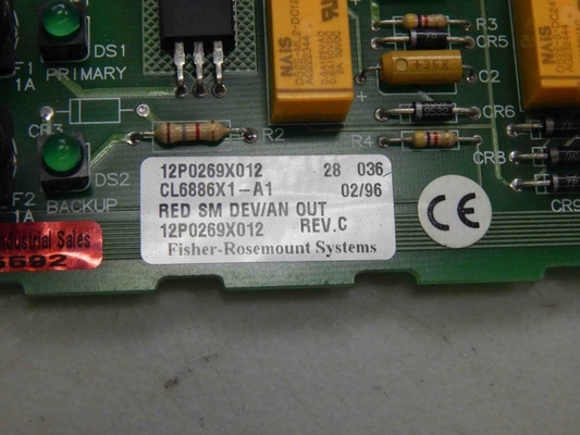 EMERSON CL6886X1-A1 12P0269X012 PANEL TERM ANALOG, BARU DAN ASLI.