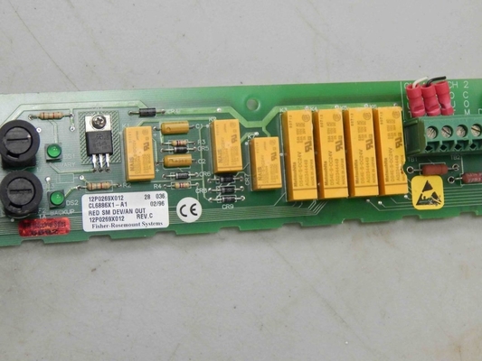 EMERSON CL6886X1-A1 12P0269X012 PANEL TERM ANALOG, BARU DAN ASLI.