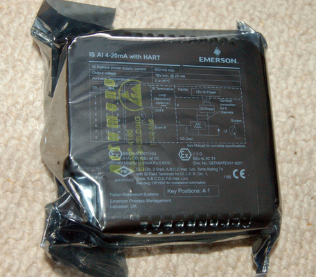 KJ3102X1-BA1 NEW ORIGINAL SAFE ANALOG INPUT CARD 4-20MA DENGAN HATI EMERSON
