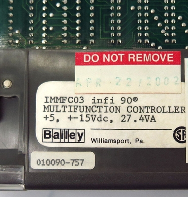 ABB IMMFC03 Enhanced Multi Function Controller With Module Bus Slave Expander Bus