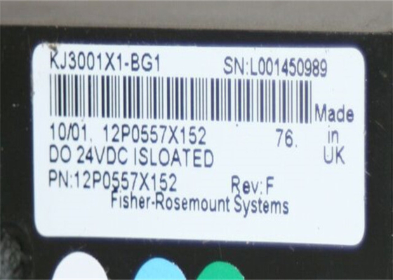 Emerson DeltaV DELTAV KJ3001X1-BG1, VE4002S1T1, 12P0557X152 DO, 8 Saluran, 24 VDC, Modul Input Digital Kartu Terisolasi