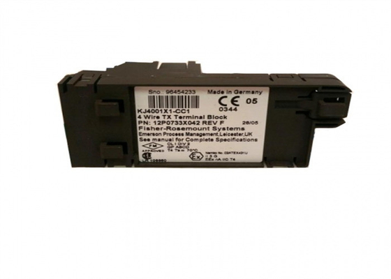 Modul Catu Daya Redundan Emerson DeltaV KJ4001X1-CC1 12P0733X032 4 Blok Terminal Kawat TX