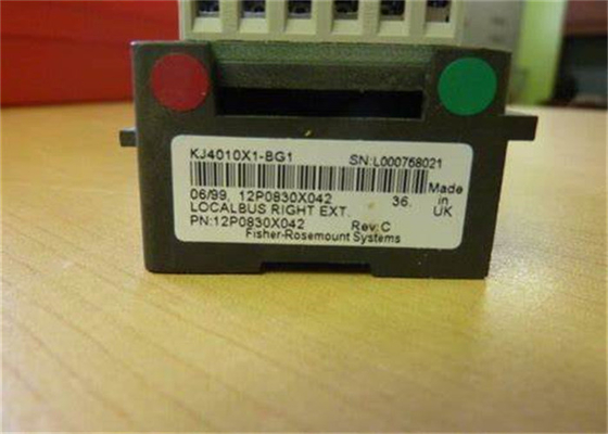 Emerson DeltaV KJ4010X1-BG1 12P0830X042 Ekstensi Kanan Bus Lokal Modul Catu Daya Redundan