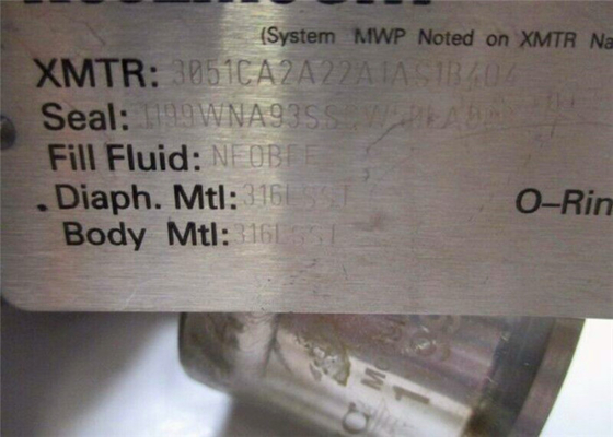 Pemancar Tekanan Mutlak Rosemount Coplanar 3051CA2A02A1AB1H2L4M5 0 hingga 150 psia