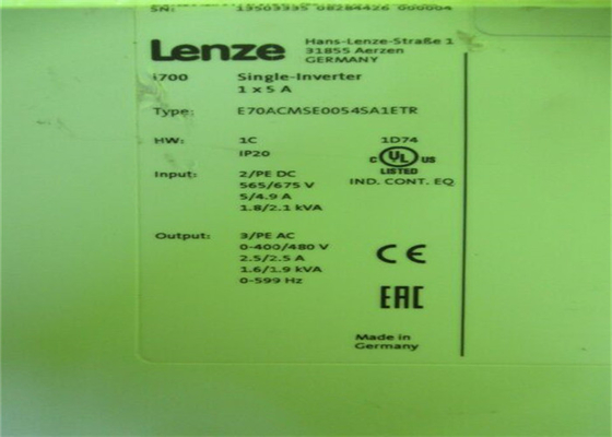 Lenze E70ACMSE0054SA1ETR Servo Inverter I700 INVERTER TUNGGAL TEKNIK BUILT-IN
