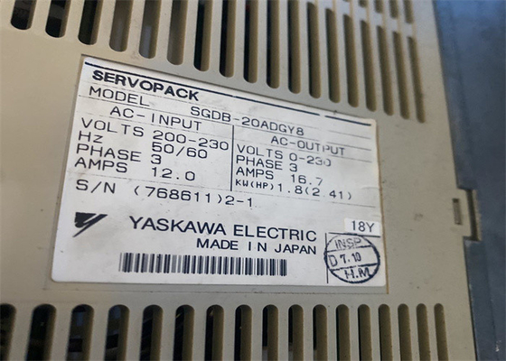 Yaskawa Baru AC Servo Amplifier SGDB-44ADGY8 Tegangan 200-230V
