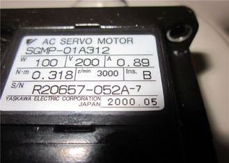 100W 200V Ac Synchronous Servo Motor SGMP-01A312 3000RPM 2048PPR