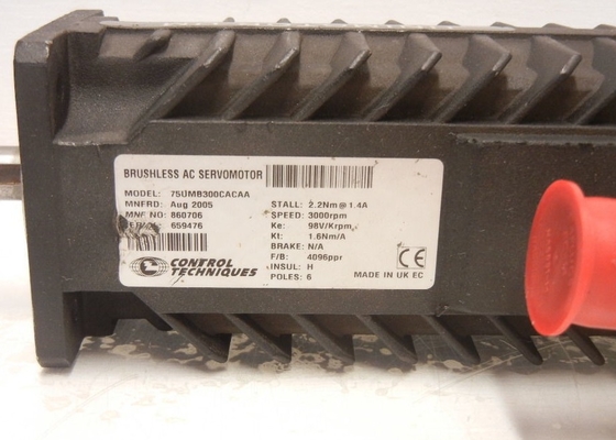 Emerson 75UMB300CACAA Servo Drives 3000RPM Brand New Dalam Asli