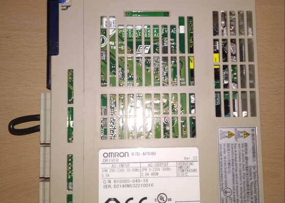 Omron R7D-AP04H Driver Servo AC 5.5amp 1 Fase 200-230vac Output 50 / 60hz