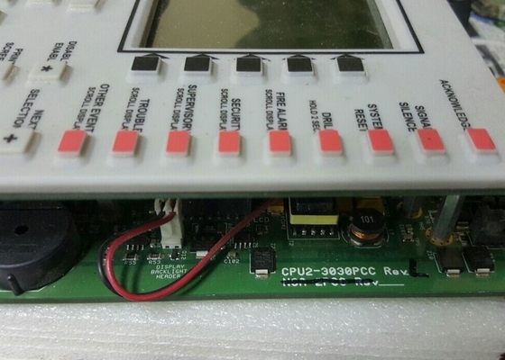 Panel Kontrol Alarm Kebakaran CPU-3030D 1-10 Sirkuit Jalur Sinyal Honeywell