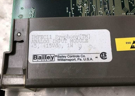 Modul Input Analog ABB IMFEC11 15 Saluran yang Dikonfigurasi Secara Independen 14 Bit Dengan Polaritas