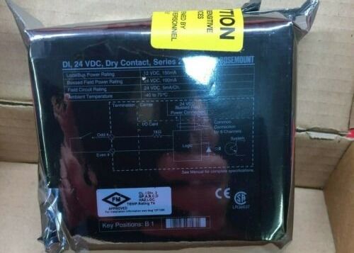 Emerson Baru VE4001S2T2B2 Motor DI Card 8CH 120VAC Sistem Terisolasi