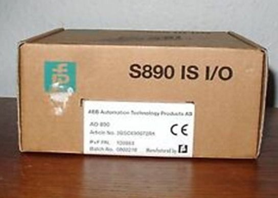 AO890 3BSC690072R1 Modul Output Analog IS 8 Ch 20mA RL Max 750 Ohm Pengakhiran Modul