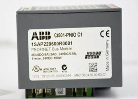 CI501-PNIO 1SAP220600R0001 S500 Modul Bus 8DI 8DO 4AI PLC Transistor