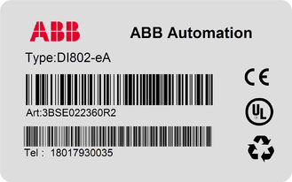 ABB DI802 3BSE022360R1 S800L I/O Module DI802-eA 3BSE022364R2 Digital Input Module