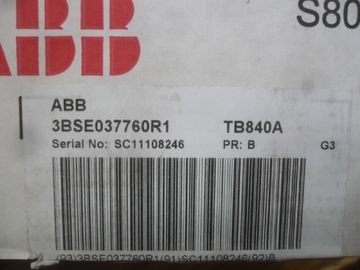 Modul Digital Baru ABB 3BSE037760R1 TB840A Modulebus Cluster Modem S800 I / O, PR: B