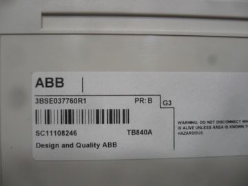 Modul Digital Baru ABB 3BSE037760R1 TB840A Modulebus Cluster Modem S800 I / O, PR: B