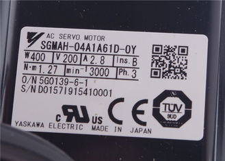 Yaskawa SGMAH Sigma II SGMAH-04A1A61D-OY AC Servo Motor E Series 3 Phase 1.27Nm