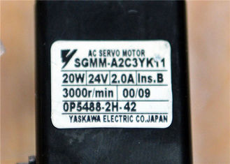 Motor Yaskawa Servo SGMM-A2C3YK11 20W 3000r / min Industrial Servo Motor 2.0A