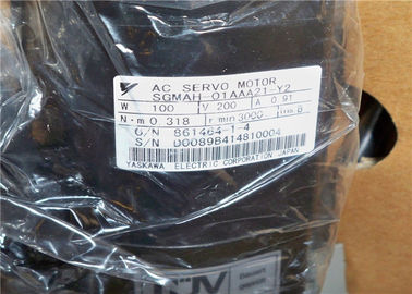 Yaskawa Listrik 3000 rpm Industri Servo Motor 100W AC Motor Servo SGMAH-01AAA21-Y2