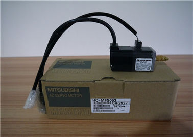 HC-MFS053 Mitsubishi Industrial Servo Motor 0.05kw 3000r / mnt inersia ultra rendah, daya rendah