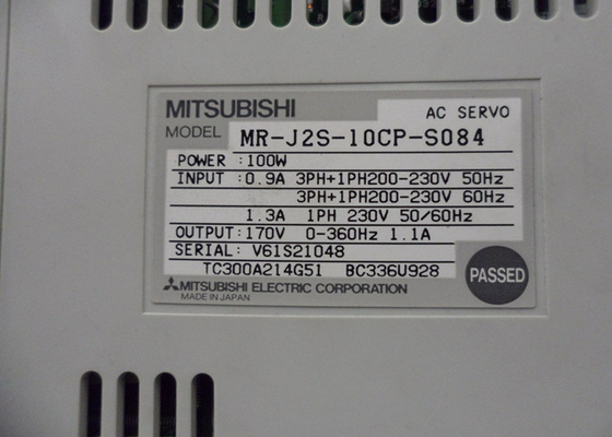 MITSUBISHI serial servo controller MR-J2S-10CP-S084 3 phase Indutrial servo motor driver
