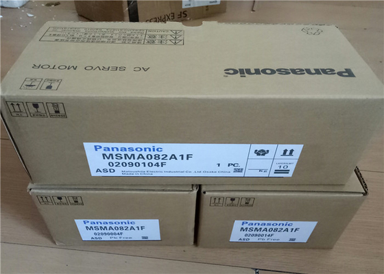 MSMA082A1F Panasonic MSD Minas AC Servo Driver Motor 3000r / m, 0.75kw, 200Hz, 116V,
