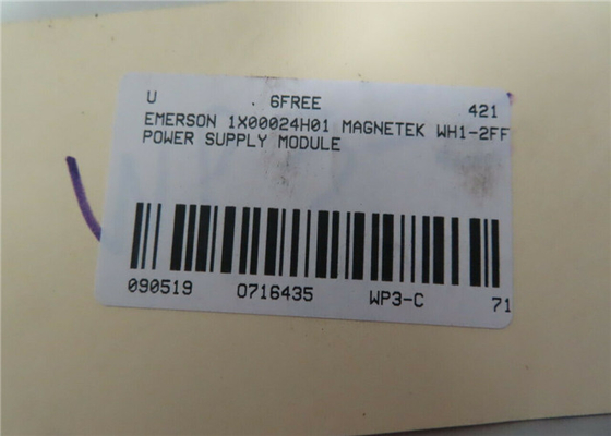 Modul Input analog Emerson Westinghouse PLC 1X00024H01 modul input analog