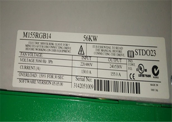 Emerson M155RGB14 Motor Penggerak DC 480V 75hp 400V 94hp 500 V