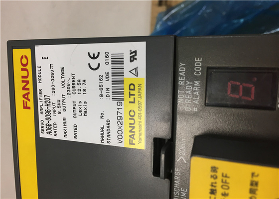 A06B-6096-H207 Fanuc Servo Amplifier Drives 2 AXIS 12.5 / 18.7AMP 230V 8.5KW