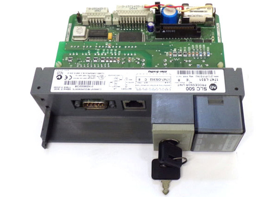 AB 1747-L531 Modul Prosesor SLC 5/03 Memori 8K Port DH-485 Dan RS-232/DH-485