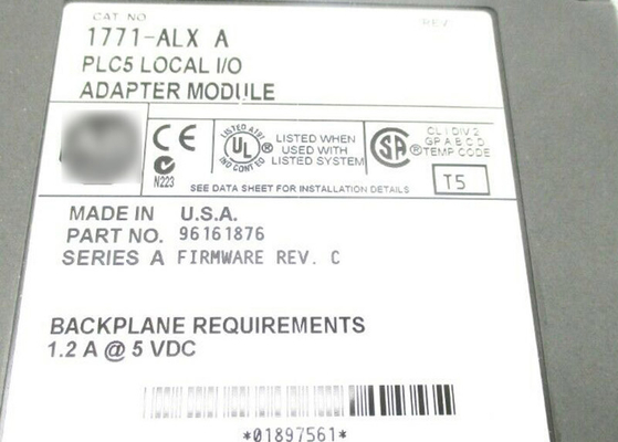 AB 1771-ALX, Adaptor I/O Lokal, Catu Daya Eksternal Atau Slot 1771
