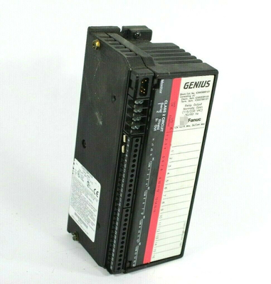 GE FANUC IC660BBR101 I/O MODULE GENIUS BLOCK RELAY OUTPUT MODULE NORMALLY OPEN 16 CIRCUITS