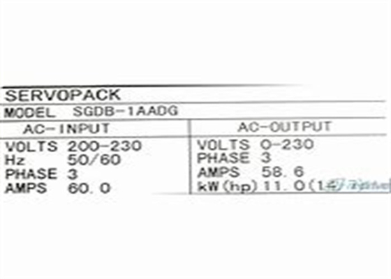 Yaskawa SGDB-1AADG SGDB Series Servo Drives New Original In Box