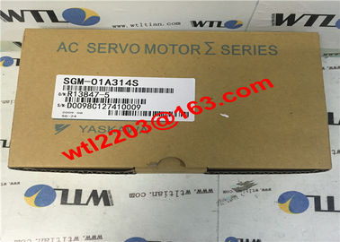 Yaskawa AC Industrial Servo Motor , High Power Servo Motor SGM-01A314S 100W 200V