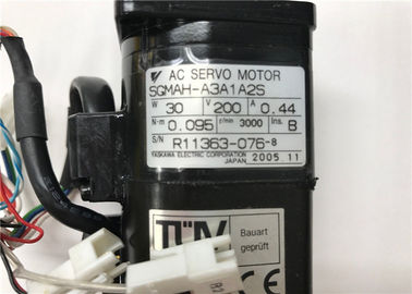 Industrial  3000r/min   YASKAWA  30W  0.44A  SERVO MOTOR 200VAC SGMAH-A3A1A2S