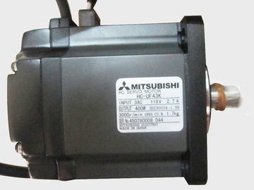 Mitsubishi 400W Industrial AC Servo Motor HC-UF43K Nilai kecepatan 3000rpm BARU