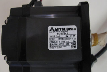 Mitsubishi 400W Industrial AC Servo Motor HC-UF43 Kecepatan 3000rpm BARU tersedia