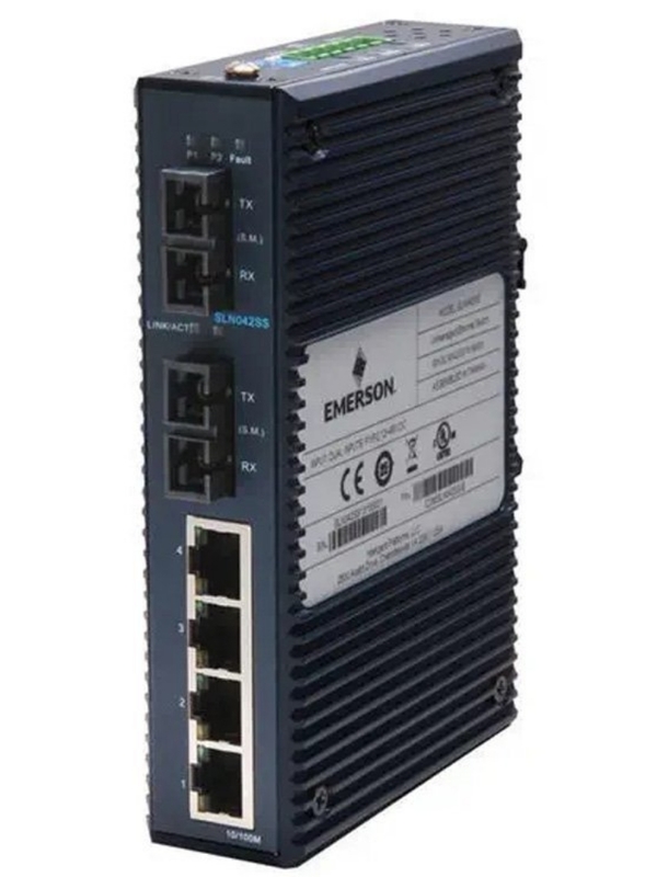 Catu daya RM100-24TX Emerson 100A 24V DC, cocok untuk aplikasi komunikasi/industri