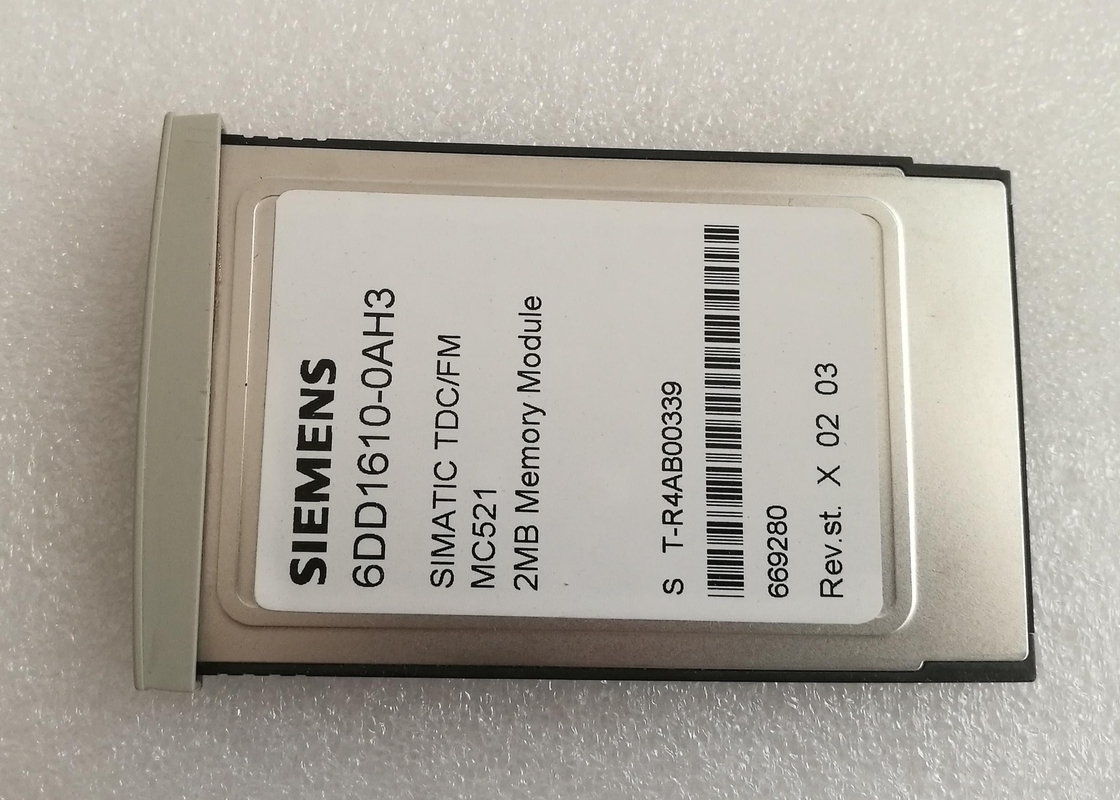 SIMENS 6DD1610-0AH3 Kartu memori 2MB Mc521 Df Cs Fa PLC Support Products IPC