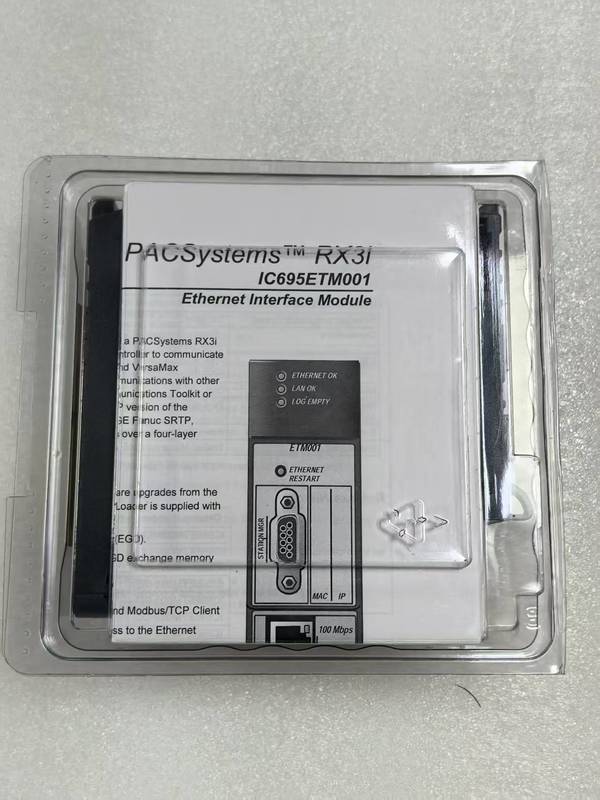 IC695ETM001 Emerson Ethernet module high-speed communication supports hot swapping and redundancy