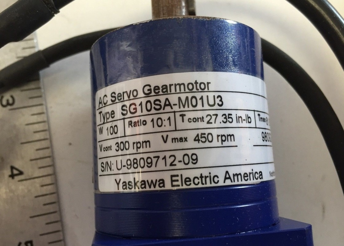 SG10SA-M01U3 Yaskawa Servo Motor Brand 100% Baru Dalam Kotak Asli