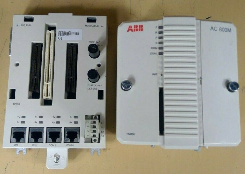 ABB dari 3BSE050198R1 PM866K01 Processor Unit 133MHz dan 64MB. 24 V DC, 4A. 0.09 ms. asli baru.
