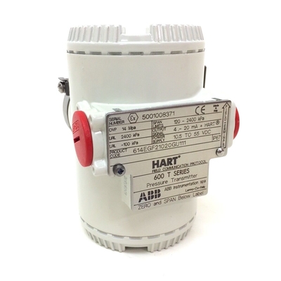 614EGF21020GU111 new original Diaphagm Material: Aisi 316L. URL2400kPa. Span limits: 120-2400kPa. Output: 4-20mA + HART.