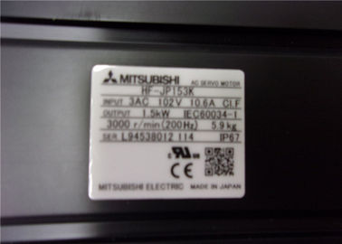 Mitsubishi High Power 1.5KW  AC Servo Motor HF-JP153 3AC 102V 10.6A NEW