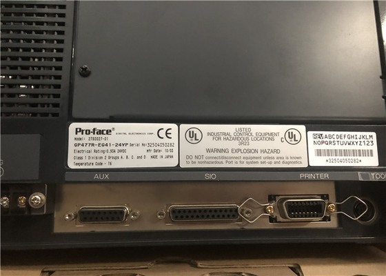 Original PROFACE OPERATOR INTERFACE QUICK PANEL 9INCH 24VDC  93AMP GP477R-EG41-24VP