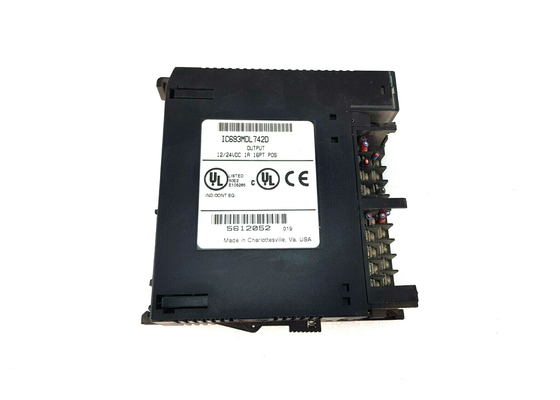 GE FANUC IC693MDL742 12/24 Volt DC Positive Logic Output Module 1 Amp